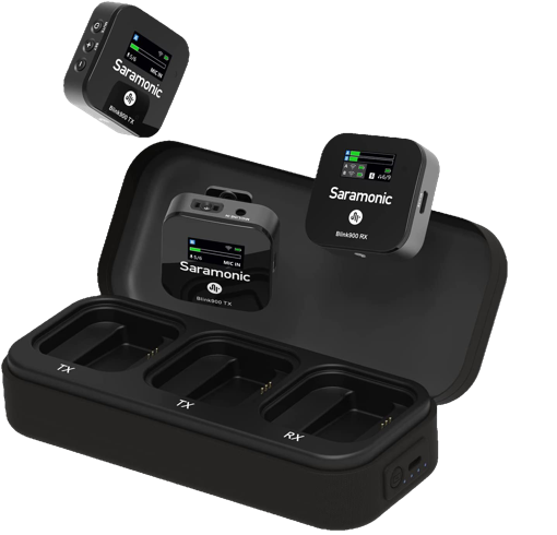 Saramonic Blink900 B2 - Двухканальная беспроводная микрофонная система 2,4 ГГц