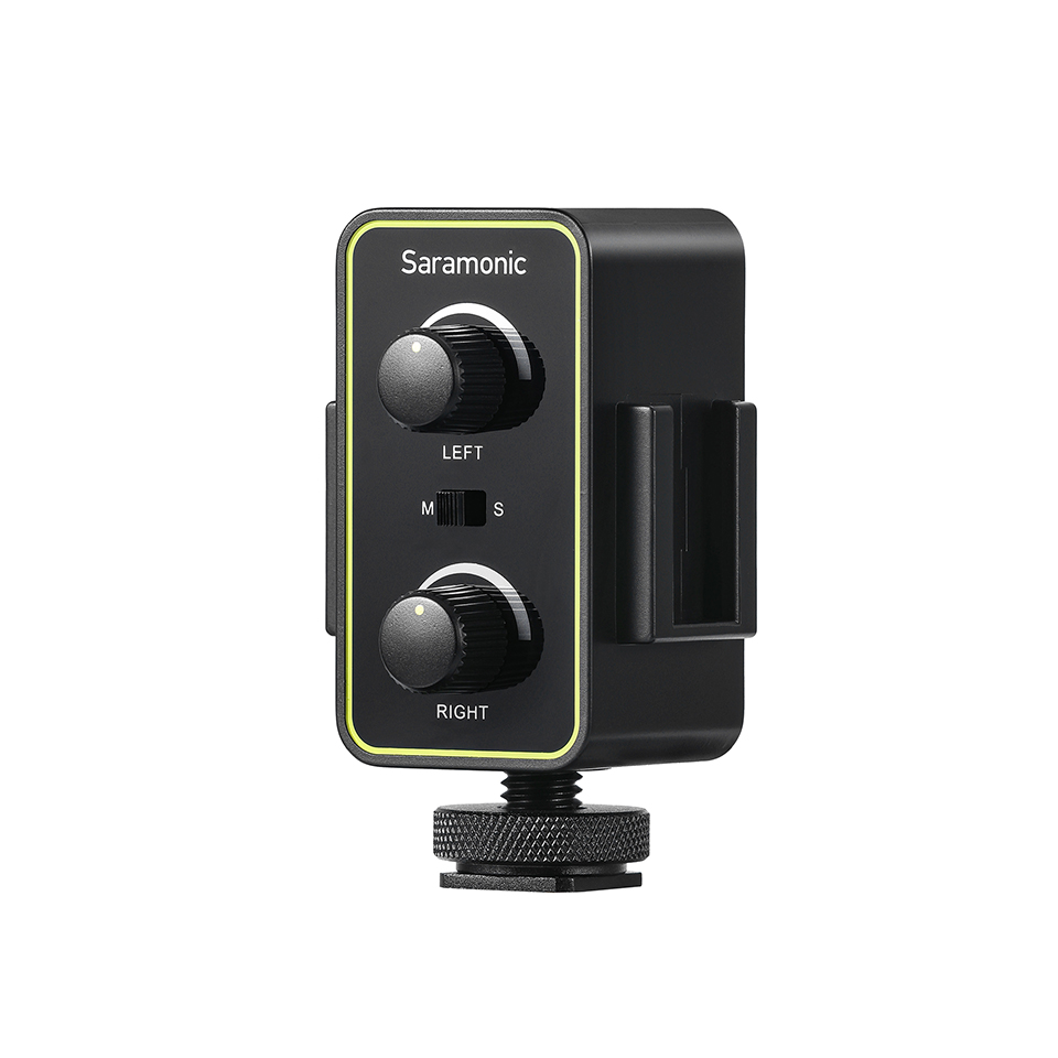 Saramonic BlinkMixer — аудиомикшер адаптер для микрофонов