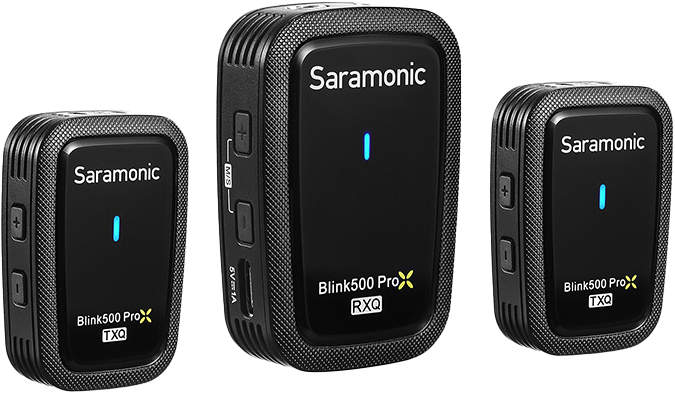 Saramonic Blink500 ProX Q20 - (2,4GHz wireless w/3,5mm Camera) 