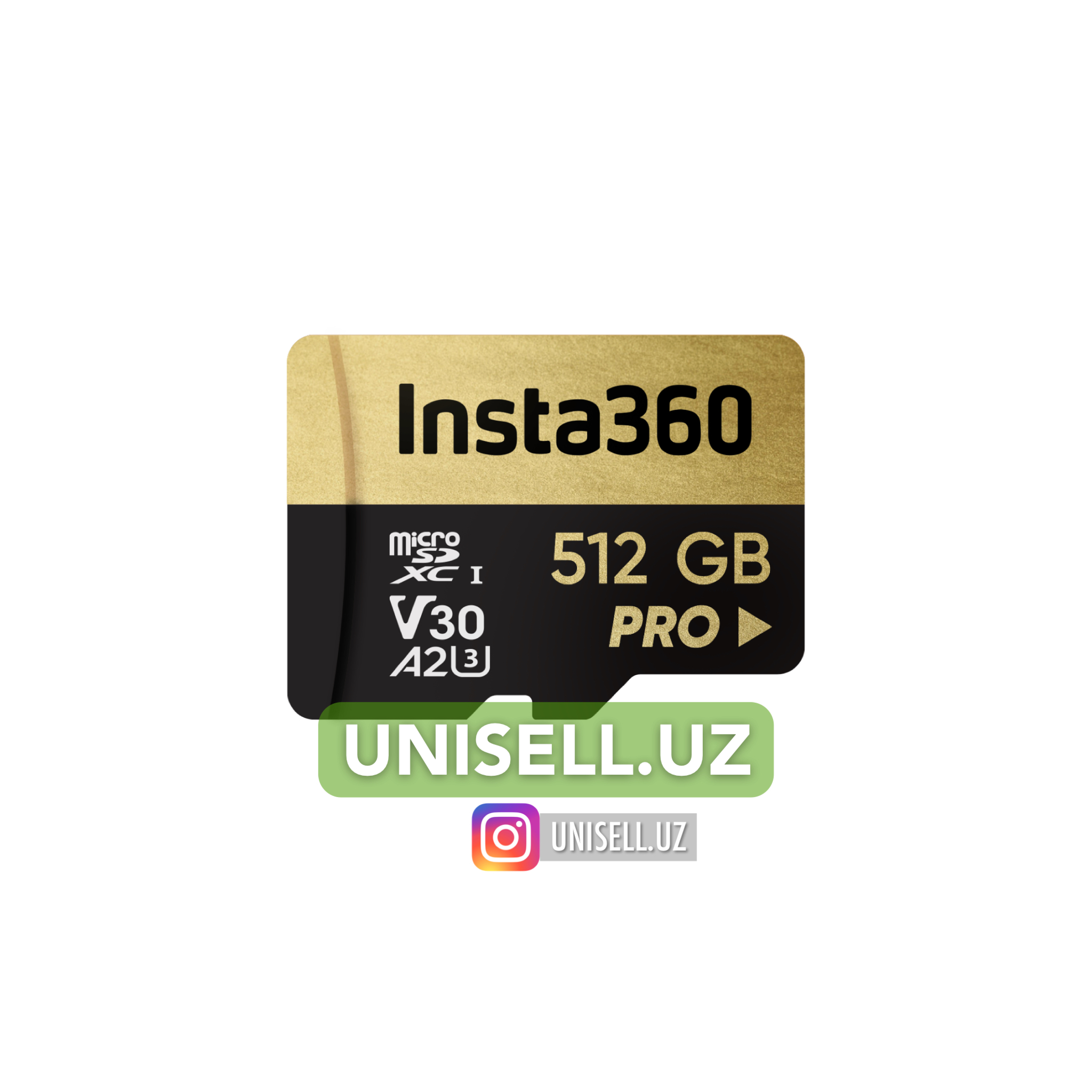 Insta360 512GB Memory SD Card UHS High Speed X3 X4