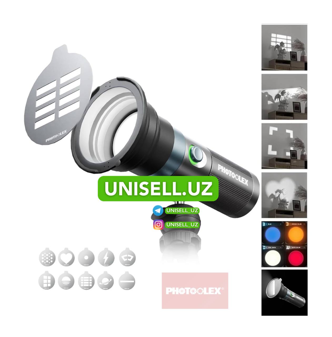  PHOTOOLEX Sidande Spotlight 10W Magnetic