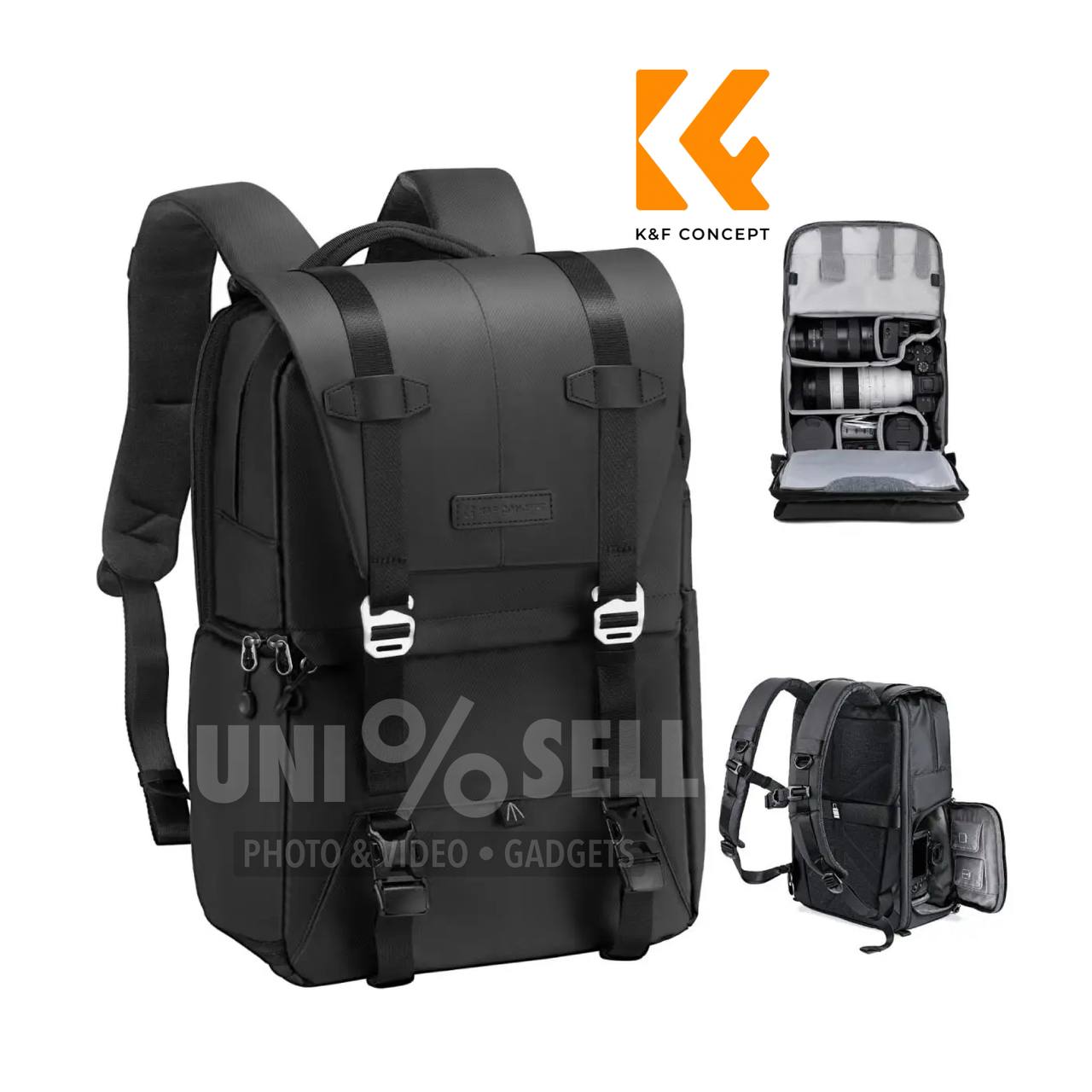 KF Concept Рюкзак 20L Urban Wander 01 (Black) KF13.087AV6