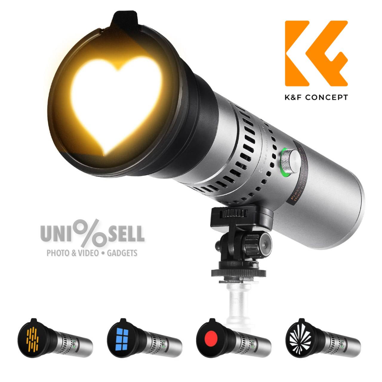 KF Concept Spotlight Led SP25C 25W 20Gobos KF34.063