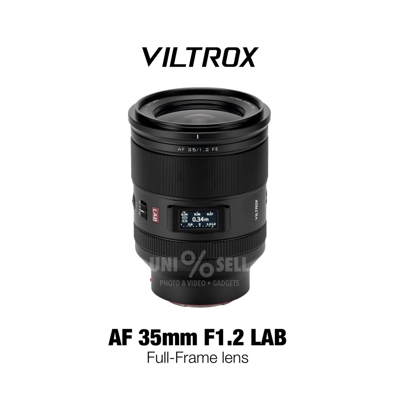 Viltrox AF 35mm F1.2 LAB Full-Frame Lens E-Mount