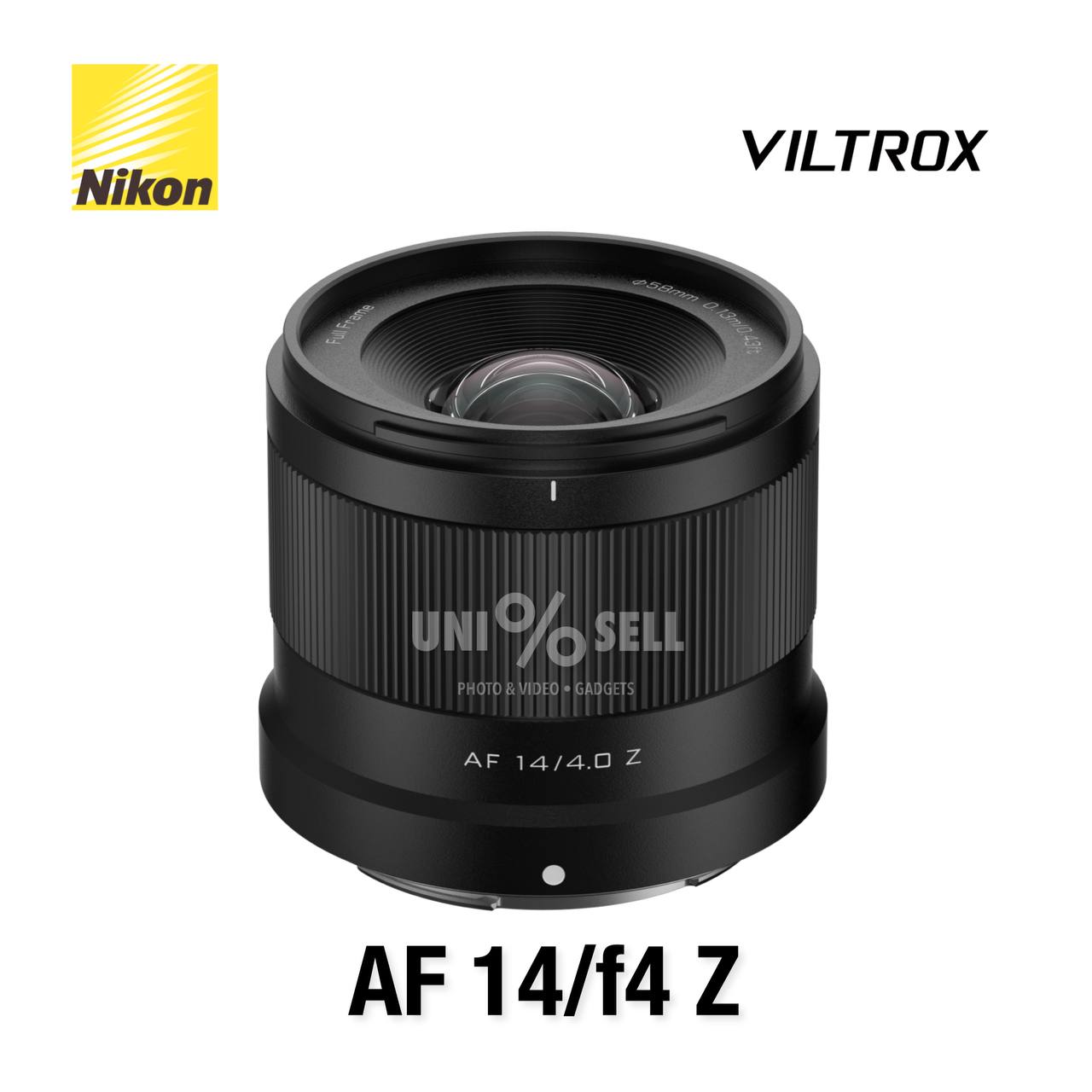 Viltrox AF 14mm F4.0 Air Full-Frame Lens for Nikon Z-mount