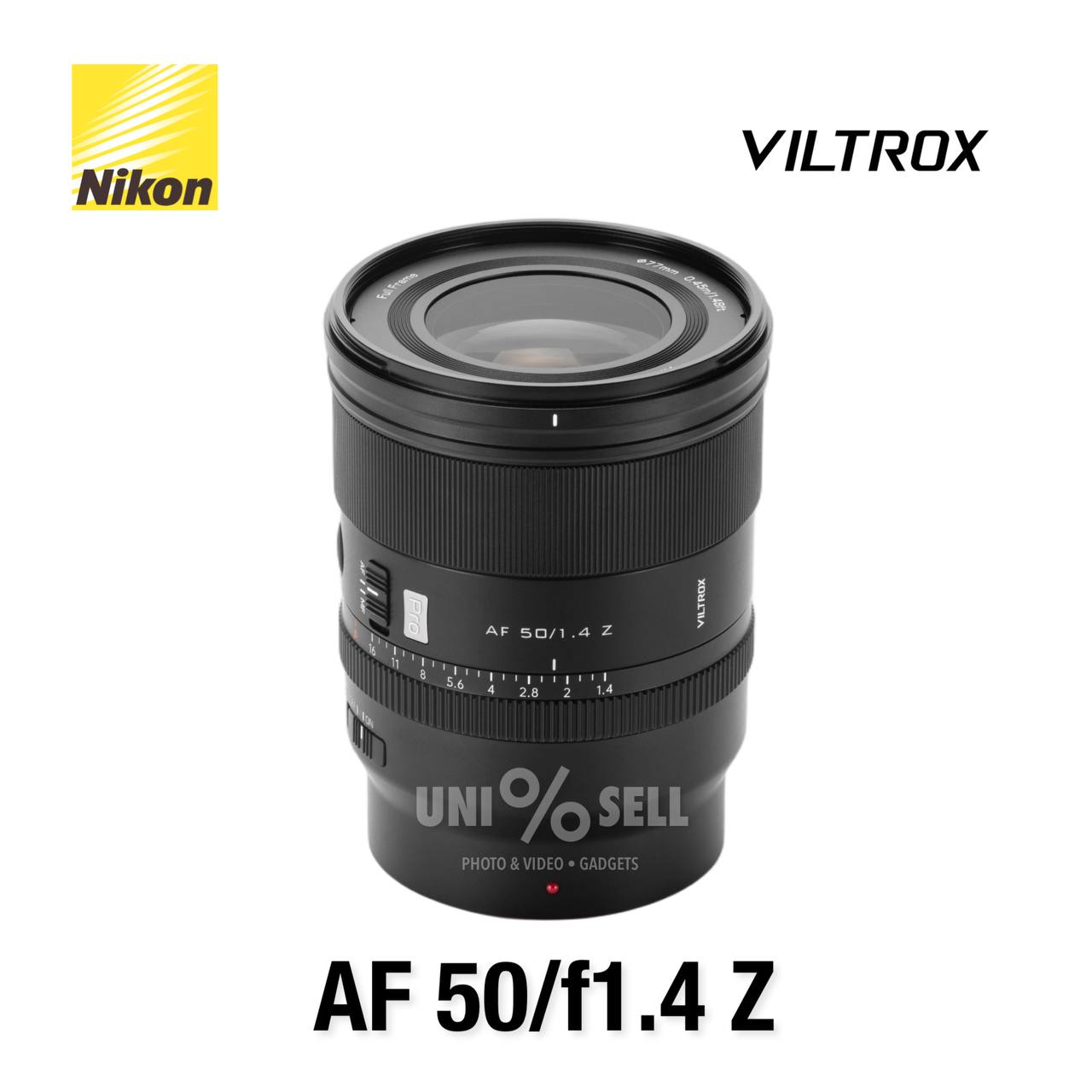 Viltrox AF 50mm F1.4 Pro Full-Frame Lens for Nikon Z-Mount
