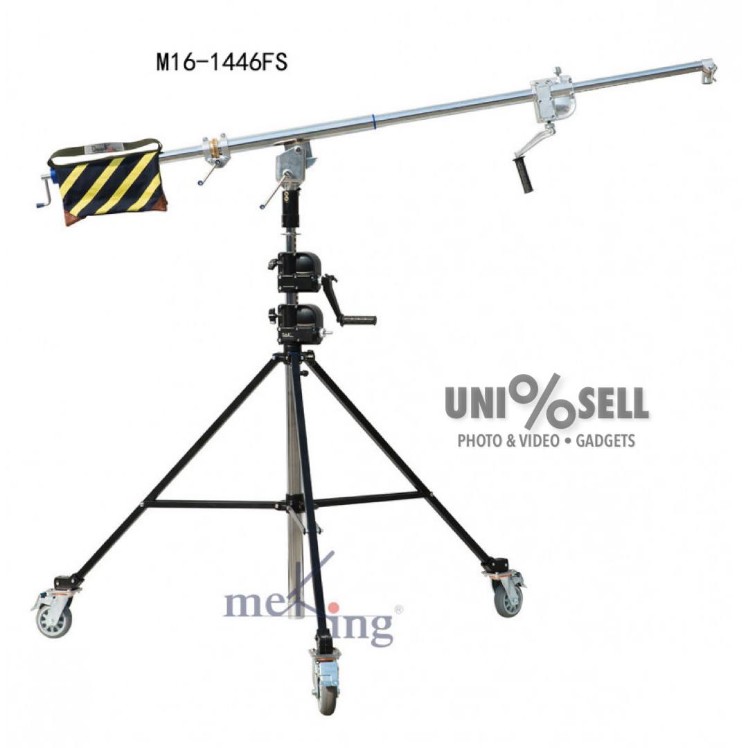 Meking M16-1446FS Super Boom Stand with Steel Ball Sand Bag 3950mm