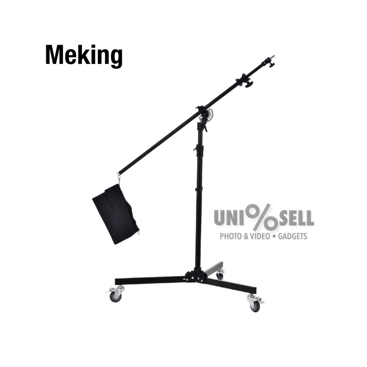 Meking M-4 Boom Stand with Sand Bag and Wheel 3905mm