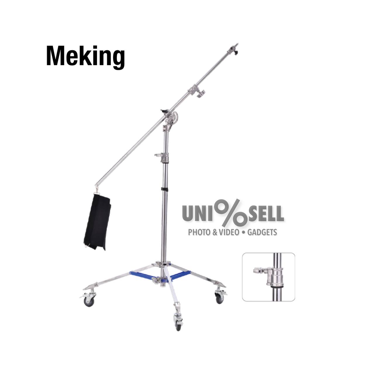 Meking M-6 Boom Stand with Sand Bag and Wheel 4245mm