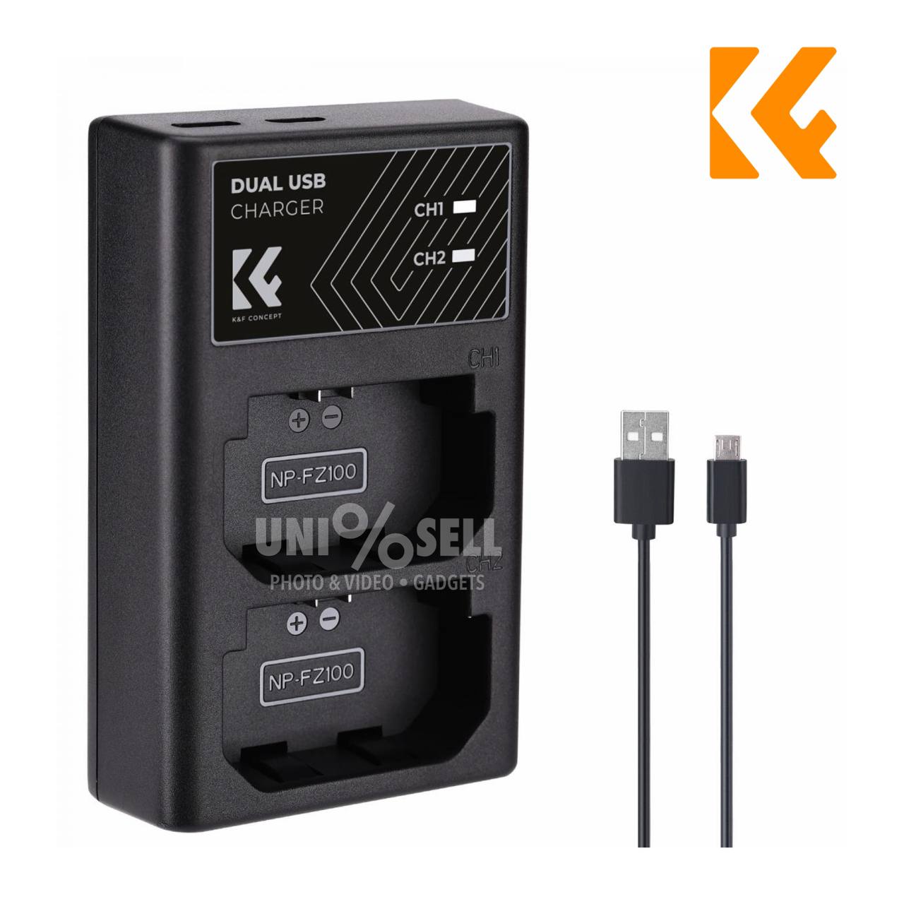 KF Concept FZ100 Dual Channel Charger KF28.0010