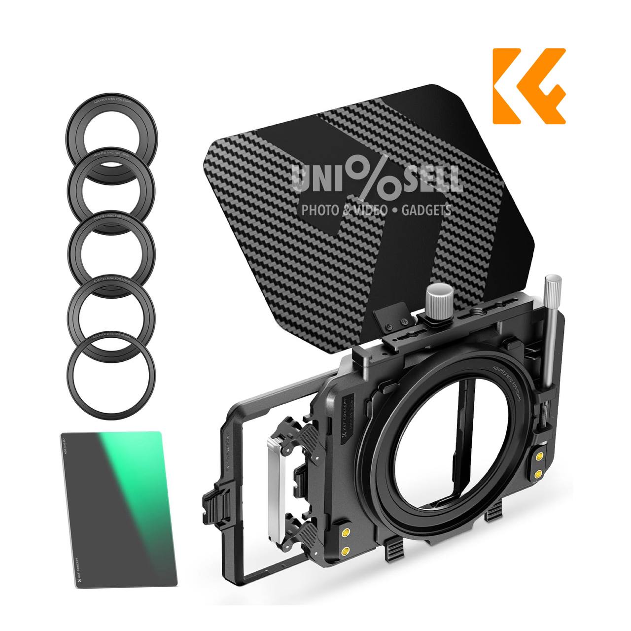 KF Concept Matte Box Kit, with two 4x5.65