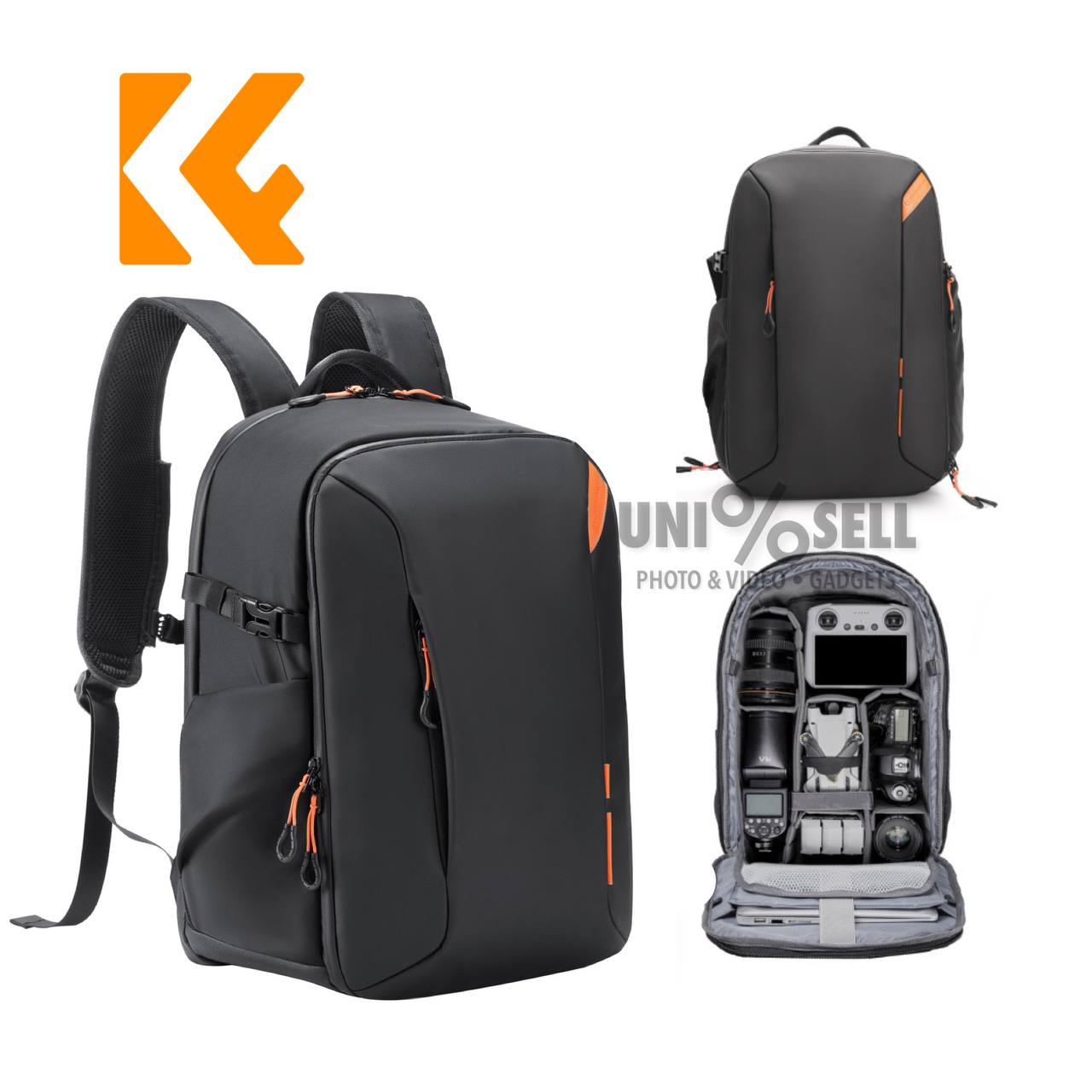 KF Concept Backpack 25L Nature Wander 09 (Black) KF13.210V1