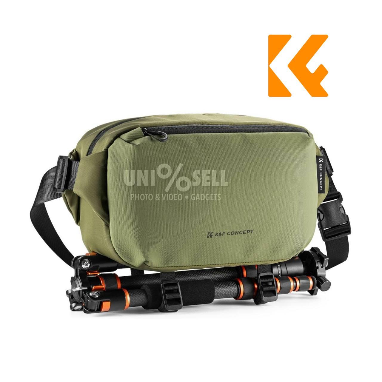 KF Concept Sling Bag 10L Urban Wander 01 (Green) KF13.157V2