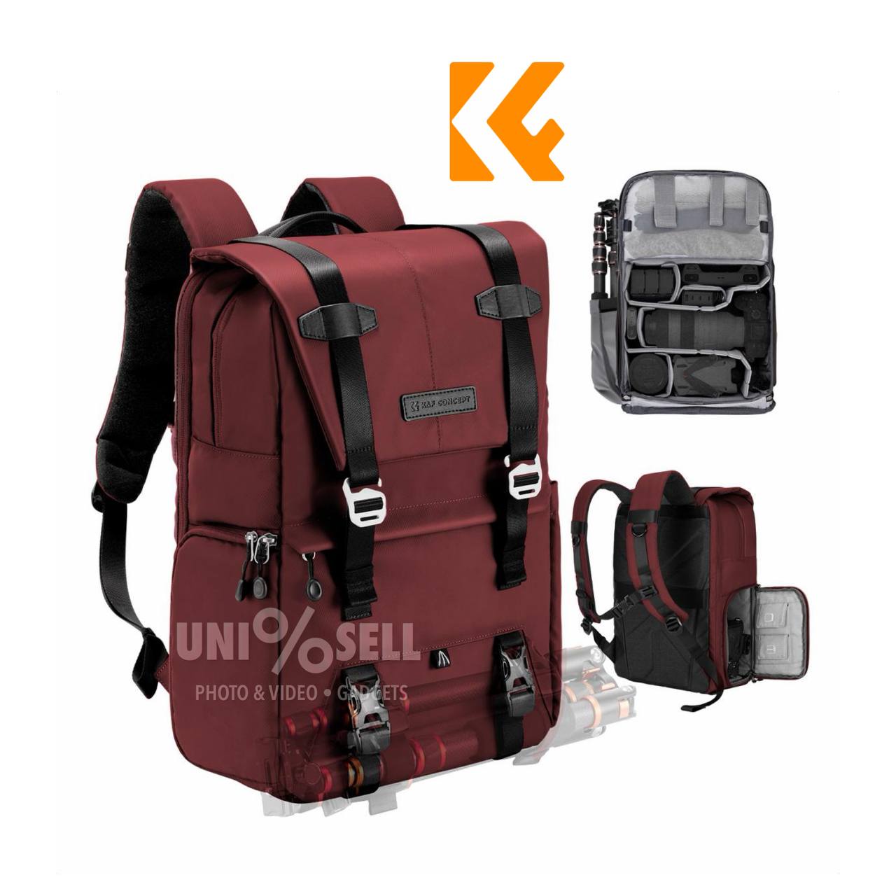 KF Concept Backpack 20L Urban Wander 01 (Red) KF13.087AV13
