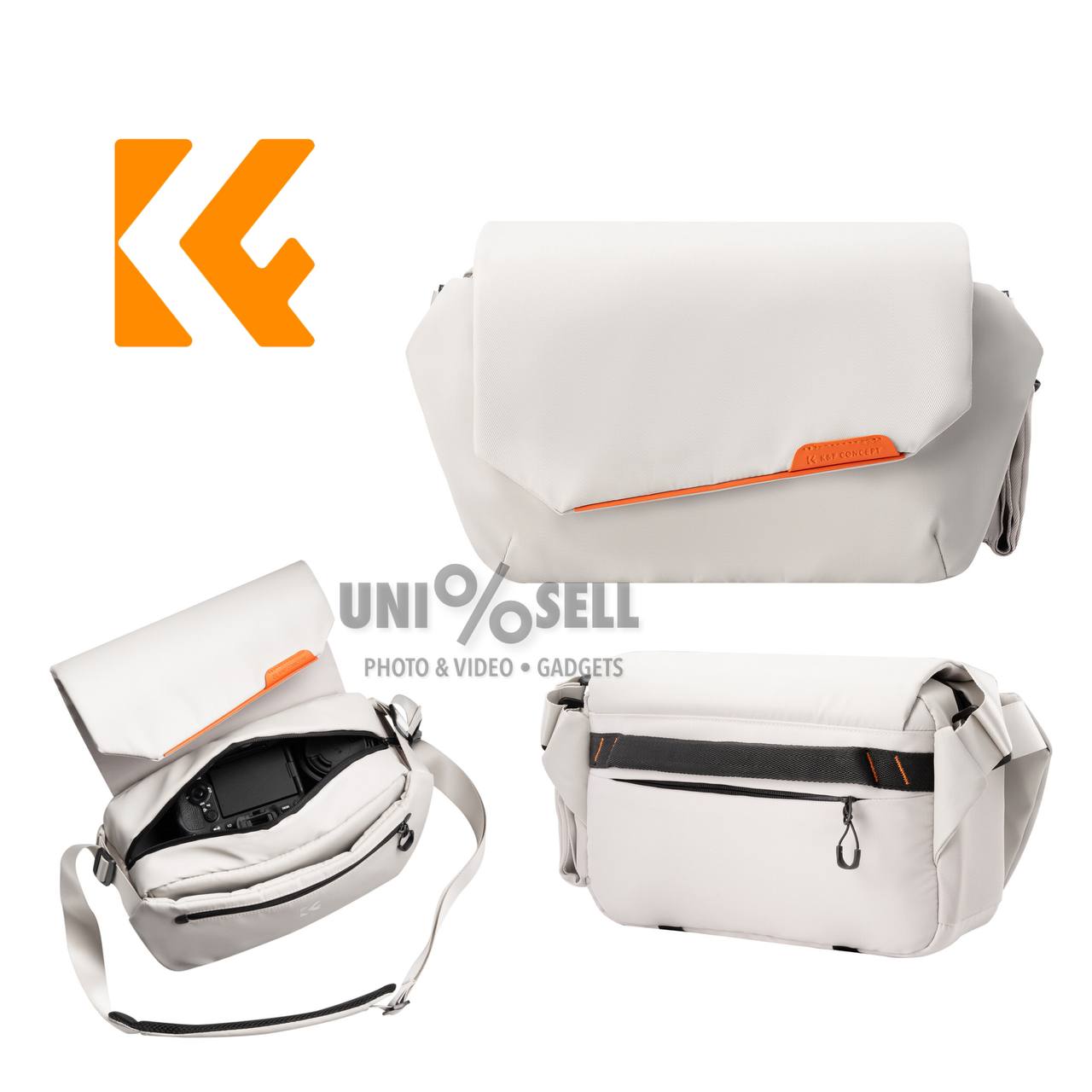 KF Concept Sling Bag 10L Urban Wander (Beige) KF13.213V1
