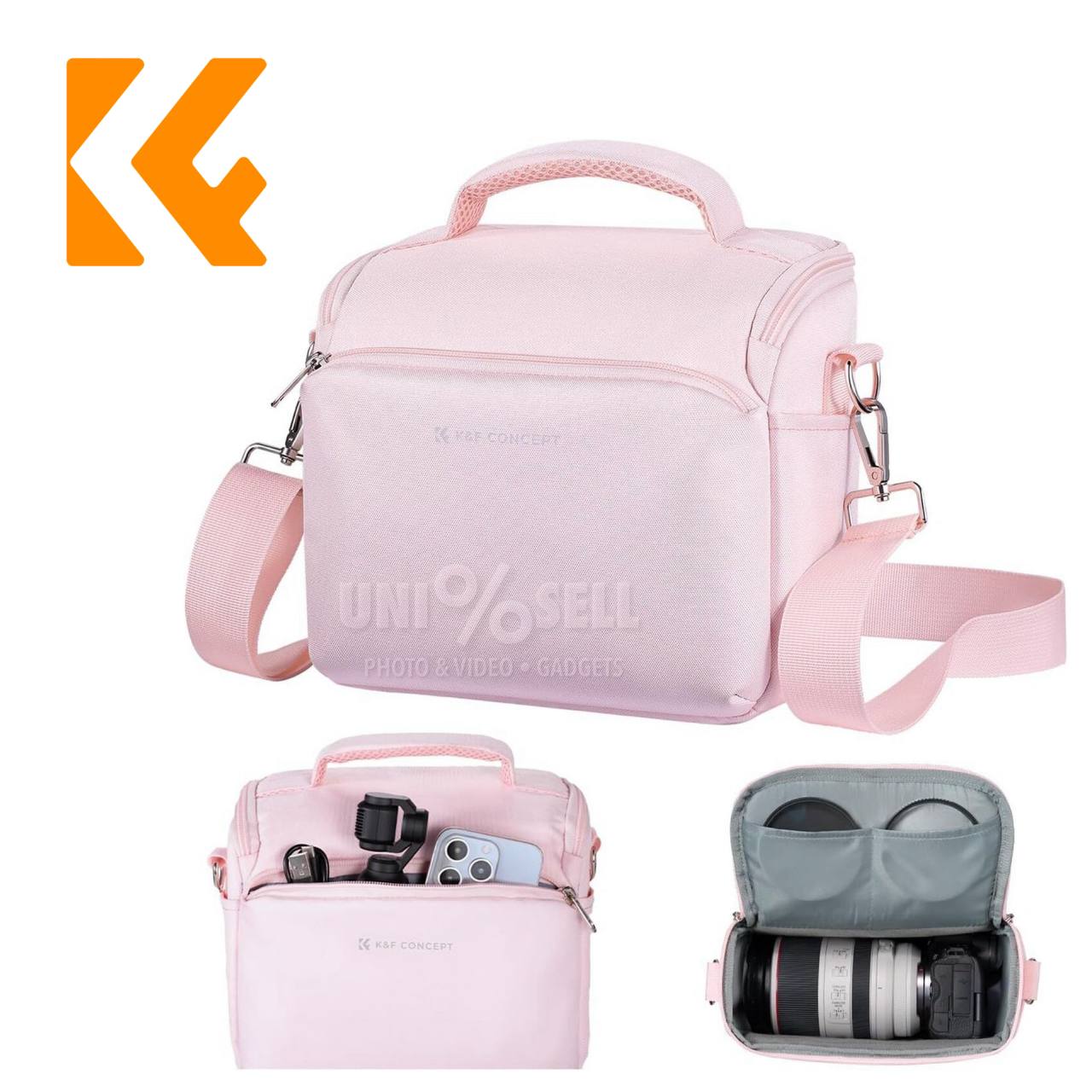 KF Concept Sling Bag 5L Urban Wander 05 (Pink) KF13.179V2