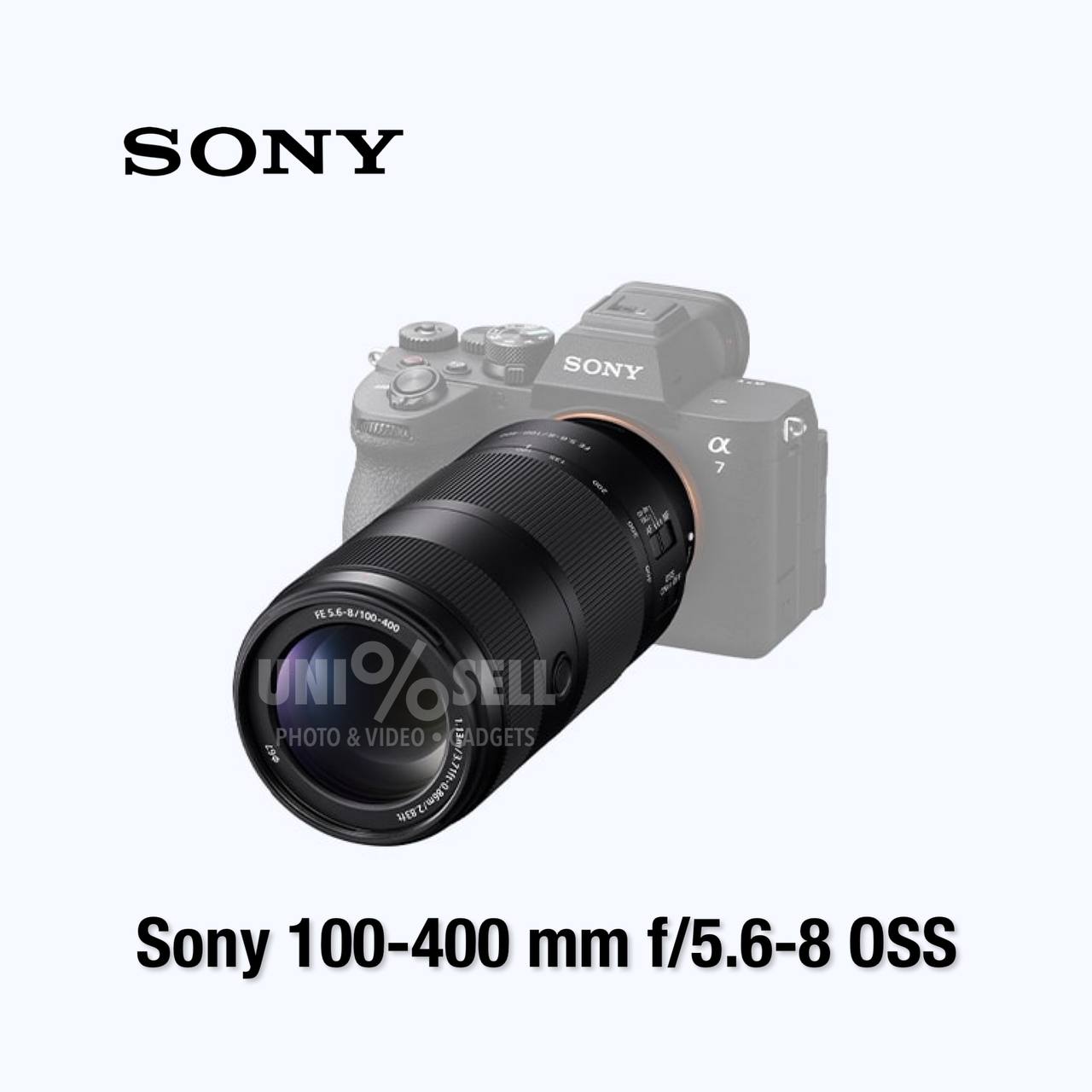 Sony 100-400 mm f/5.6-8 OSS