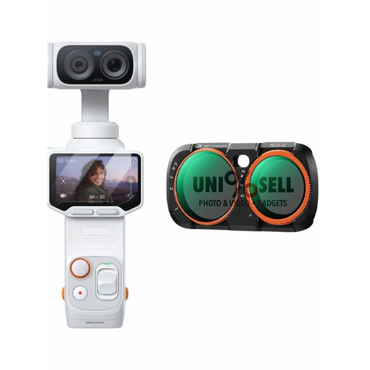 KF Concept Magnetic Lens Filter VND2-32 for Insta360 Luna Ultra