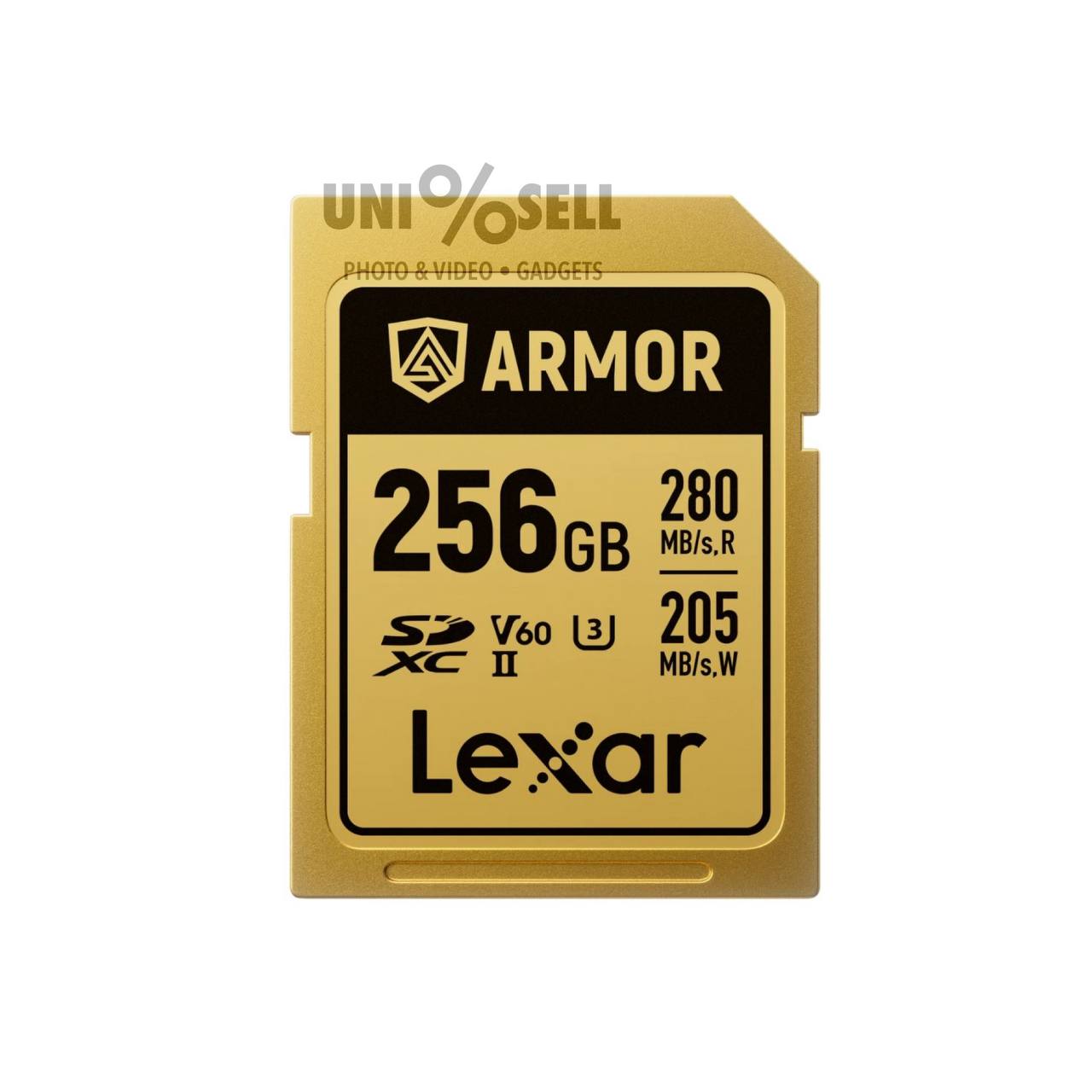 Lexar ARMOR 256Gb GOLD SDXC UHS-II Card